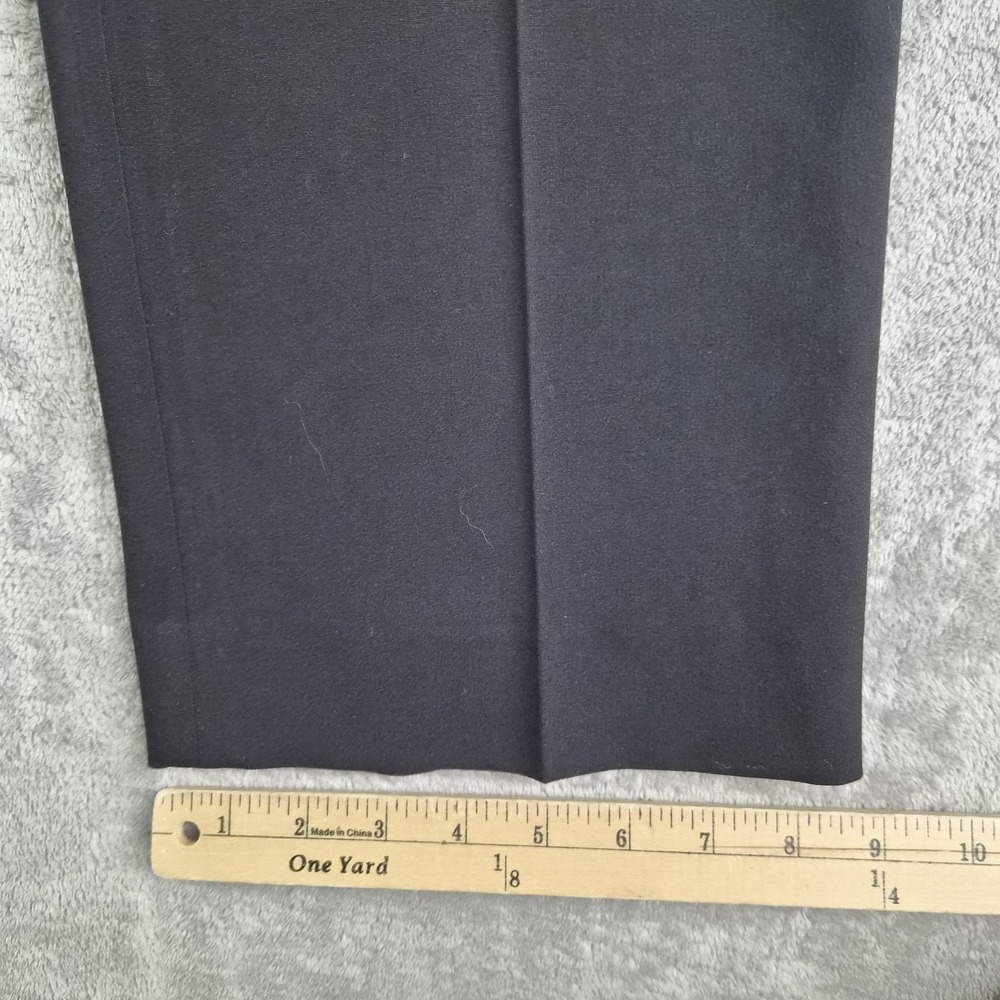 Tahari Arthur S Levine Pants Wonens 14 Black Stretch Straight Leg Dressy Trouser - Picture 6 of 13